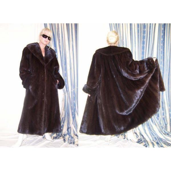 オーダーメイド毛皮コート 最高級ROYAL SAGAミンク（天然色）