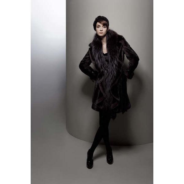 美品】SAGA FOX ミンク 毛皮 コート 11サイズ 最高級 オーダーメイド