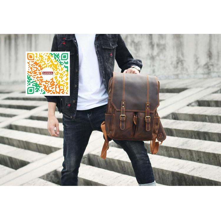 リュック　メンズ　リュックサック 本革　牛革　デイパック　ビジネス　バックパック　レザー　通勤通学　旅行　出張　アウトドア　自転車鞄　カバン　男女兼用 iPad 人気