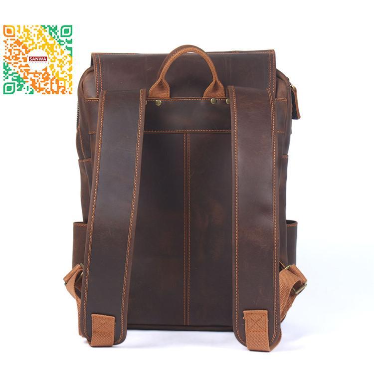 リュック　メンズ　リュックサック 本革　牛革　デイパック　ビジネス　バックパック　レザー　通勤通学　旅行　出張　アウトドア　自転車鞄　カバン　男女兼用 iPad 人気