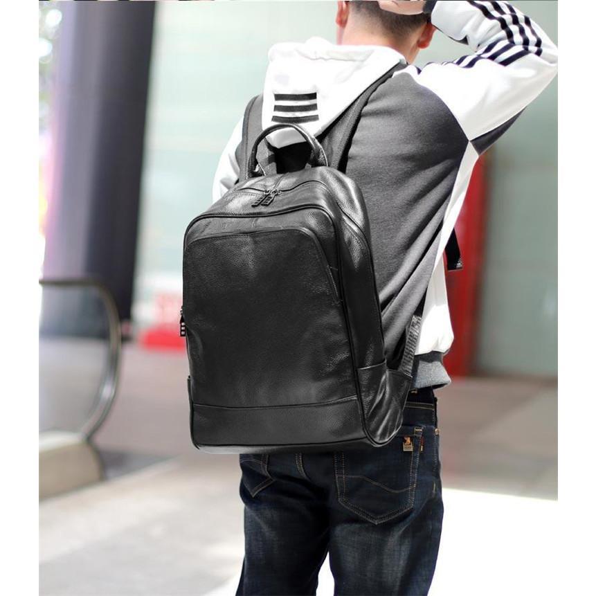  リュック　メンズ　リュックサック 本革　牛革 デイパック　ビジネス　バックパック　レザー　通勤通学　 旅行　出張　アウトドア　自転車鞄　カバン