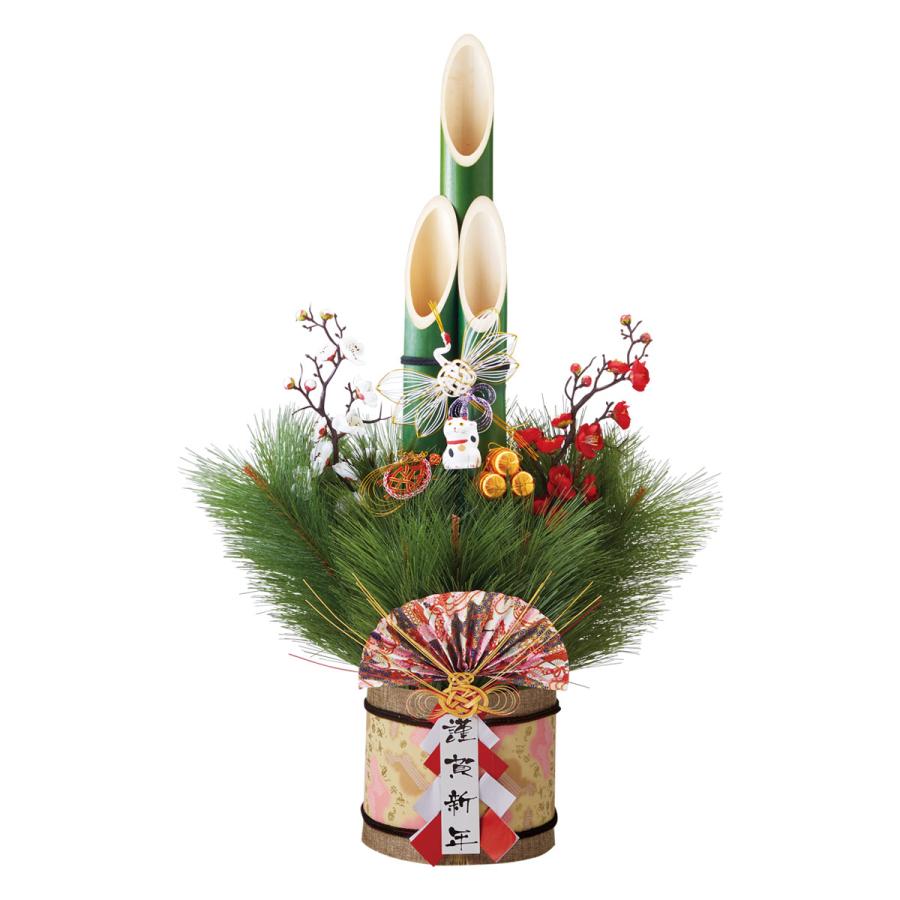 ストア・エキスプレス 門松 正月飾り 造花 門松作り_彩竹門松 高