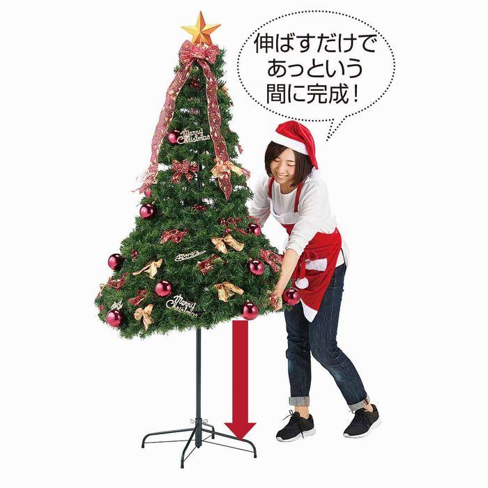 ストア・エキスプレス クリスマスツリー コンパクト収納_ポップアップ