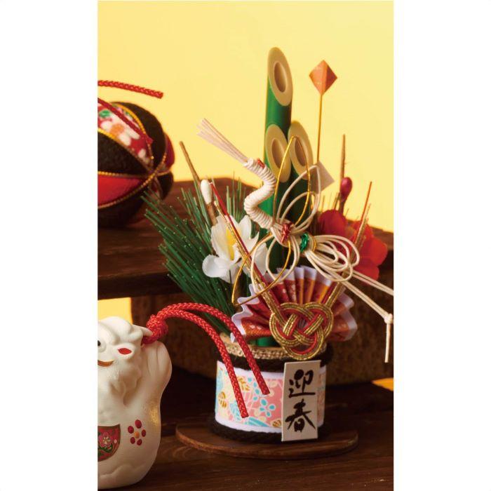 ストア・エキスプレス 門松 正月飾り 造花 門松作り_青竹卓上門松 高さ