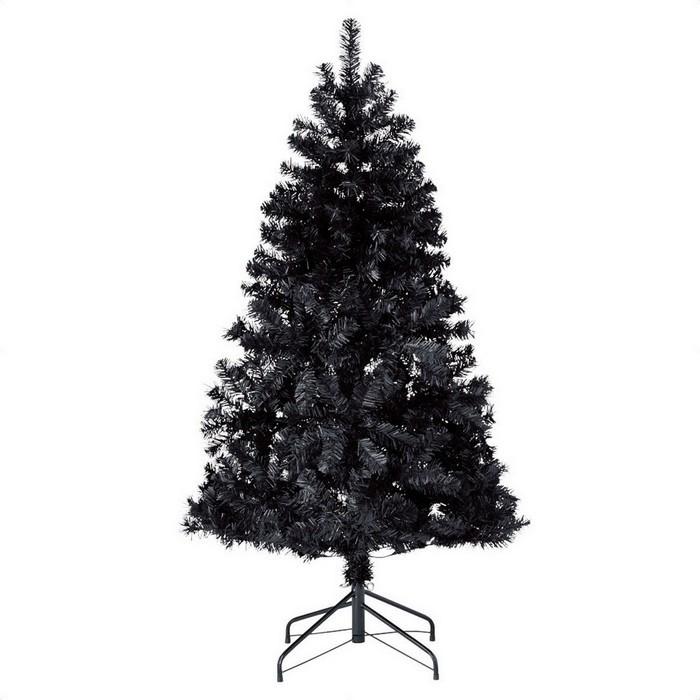 クリスマスツリー   北欧_PVCクリスマスツリー ブラック スタンダード H150cm 1本_38-31-5-2_8725-330｜store-express