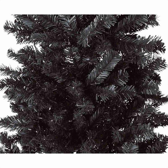 PVCクリスマスツリー ブラック スリム H240cm 1本_38-31-6-5_8725-384