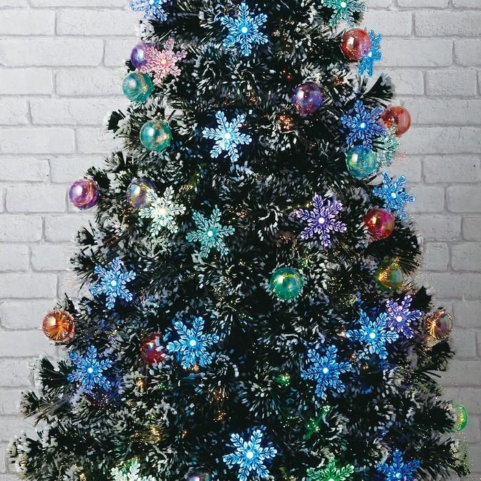 クリスマスツリー  ledライト _スノーチップスノーファイバーツリー H150cm 1本_38-27-1-2_7892-4820｜store-express｜02