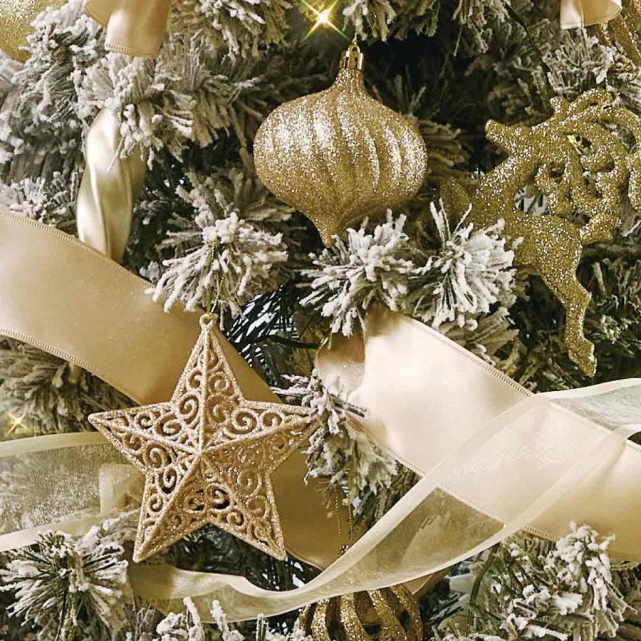 ストア・エキスプレス クリスマスツリー ledライト 北欧_ベース付き