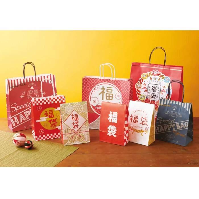 ストア・エキスプレス ラッピング 袋 紙袋 手提げ_【50枚入り】福袋