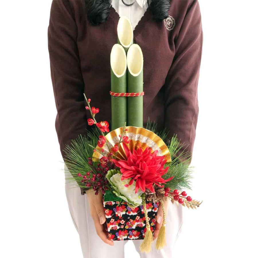 ストア・エキスプレス 門松 正月飾り 造花 門松作り_門松アレンジ 高さ