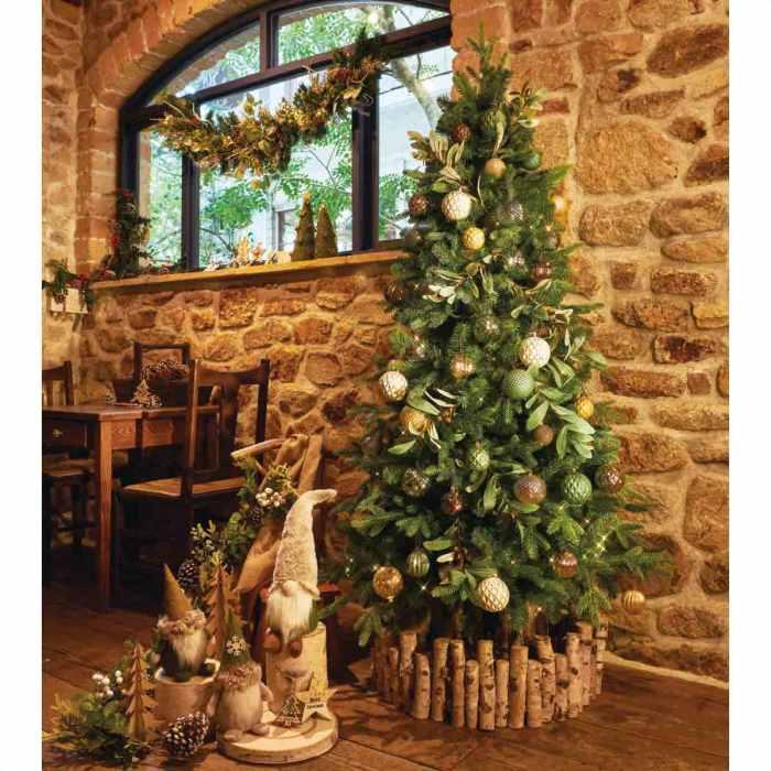 クリスマスツリー ledライト 北欧_クリスマスツリーセット リーフグリーン クリスマスツリー ledライト 北欧_クリスマスツリーセット