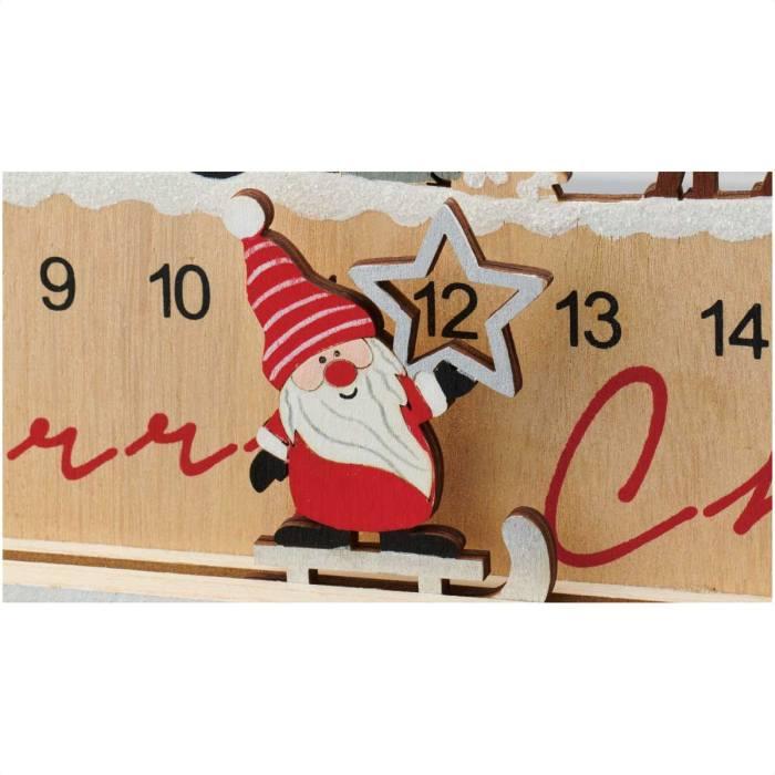 アドベントカレンダー クリスマス 木製 お菓子_ウッドアドベントカレンダースタンド 1個_38-81-5-1_8185-3174｜store-express｜02