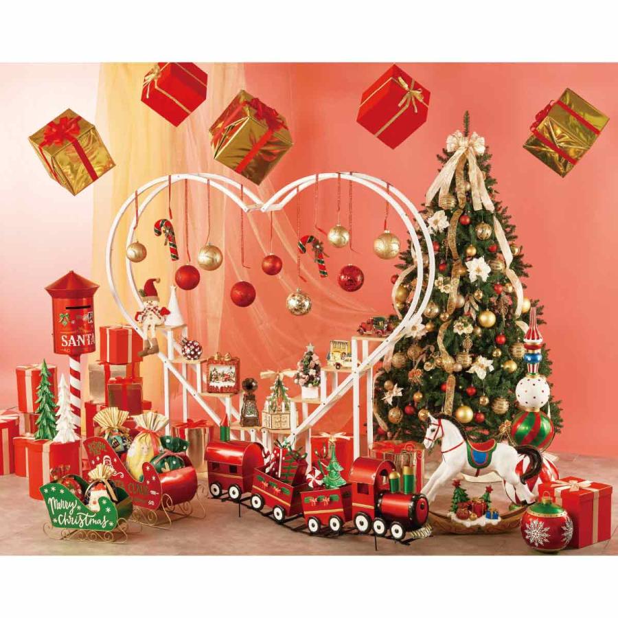 クリスマス装飾品 付きフレーム5個付き ストア・エキスプレス クリスマス 飾り 飾り付け 装飾_クリスマス4連