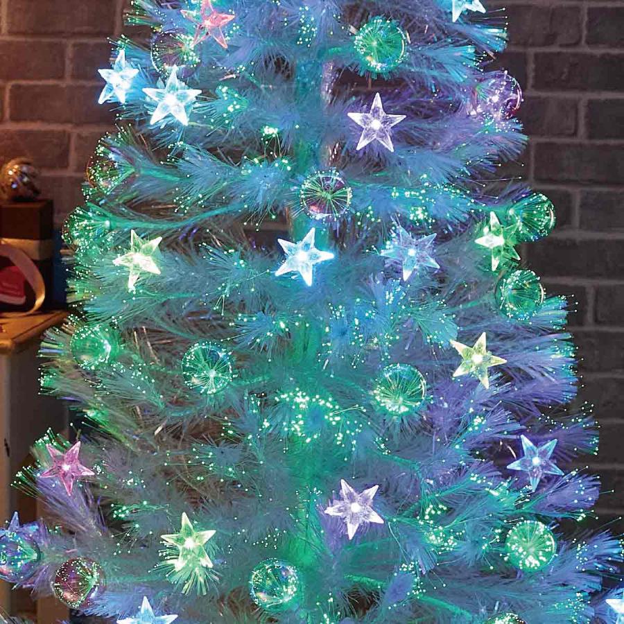 ストア・エキスプレス クリスマスツリー ledライト 北欧_ホワイト