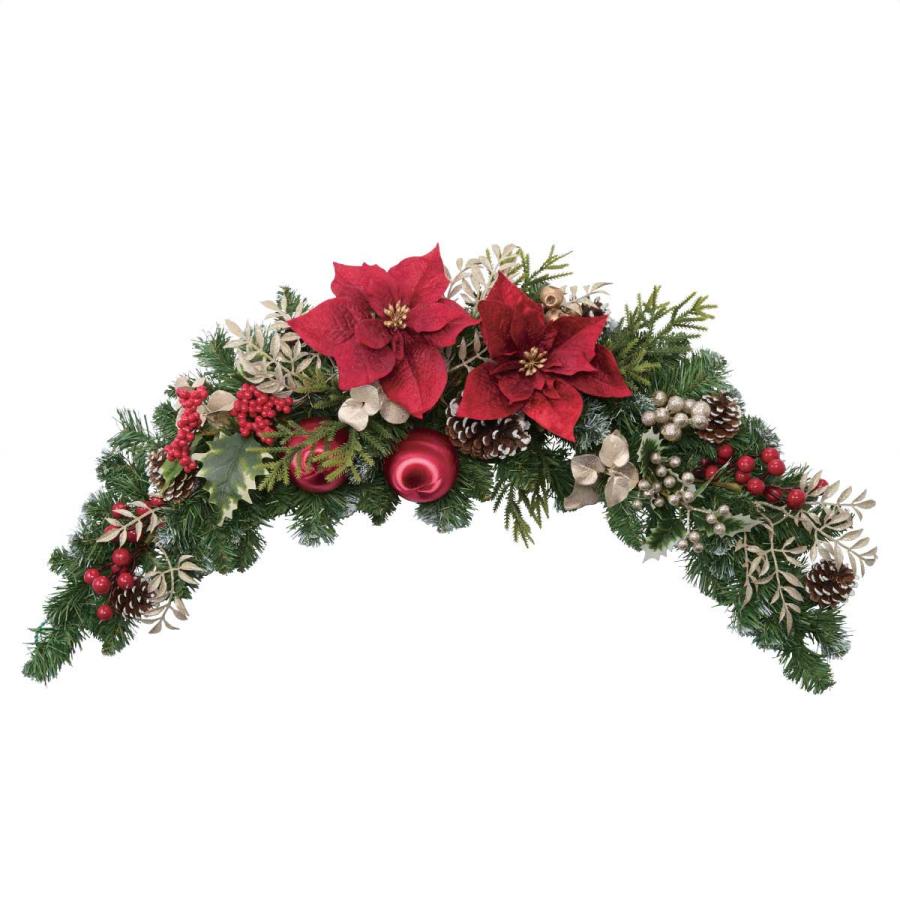 ストア・エキスプレス ガーランド おしゃれ 飾り 装飾_ポインセチア