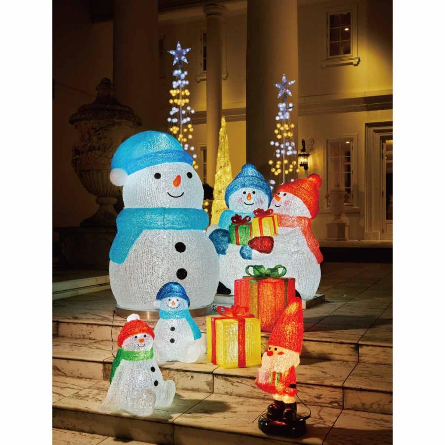 イルミネーションライト スノーマン 雪だるま  ディスプレイ クリスマス 中古品 イルミネーションライト スノーマン 雪だるま ディスプレイ クリスマス