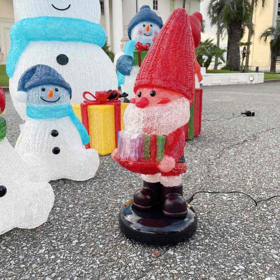 大型サンタクロースイルミネーションライト　値引不可 大型サンタクロースイルミネーションライト値引不可