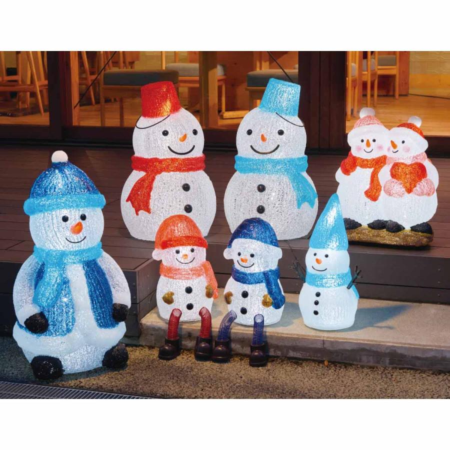 電飾　イルミネーション　スノーマン ストア・エキスプレス イルミネーションライト 屋外 電飾 室内_LED