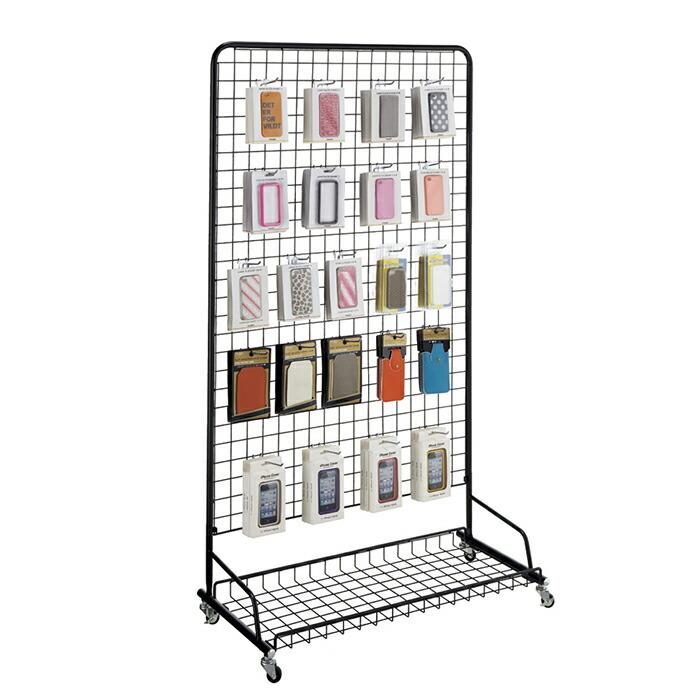 インダストリアル　ワイヤーメッシュワゴン Amazon | スキマ型ワゴン 幅89.5×奥行43×高さ159.5cm 黒 1台