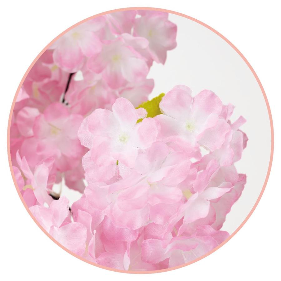 桜 さくら サクラ フェイクグリーン_ボリューム桜立ち木 高さ200cm 1台_53-3-1-3_8725-2924の画像