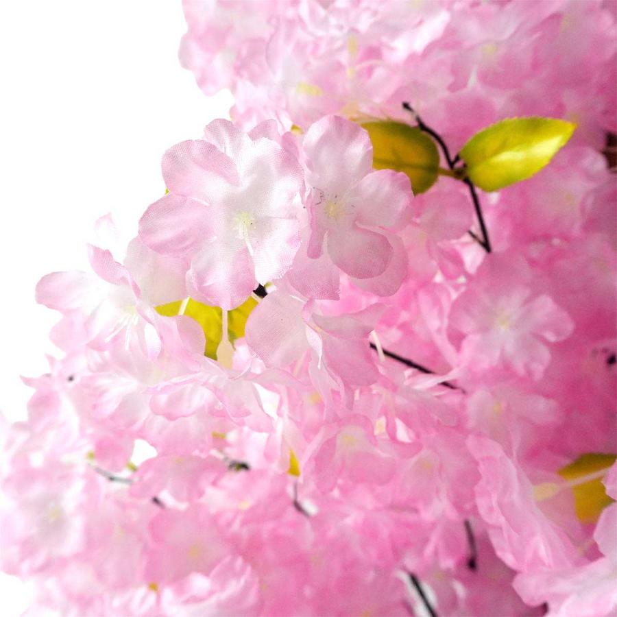 桜 さくら サクラ フェイクグリーン_ボリューム桜立ち木 高さ200cm 1台_53-3-1-3_8725-2924の画像