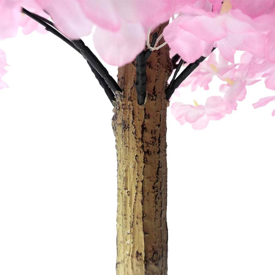 桜 さくら サクラ フェイクグリーン_ボリューム桜立ち木 高さ200cm 1台_53-3-1-3_8725-2924の画像