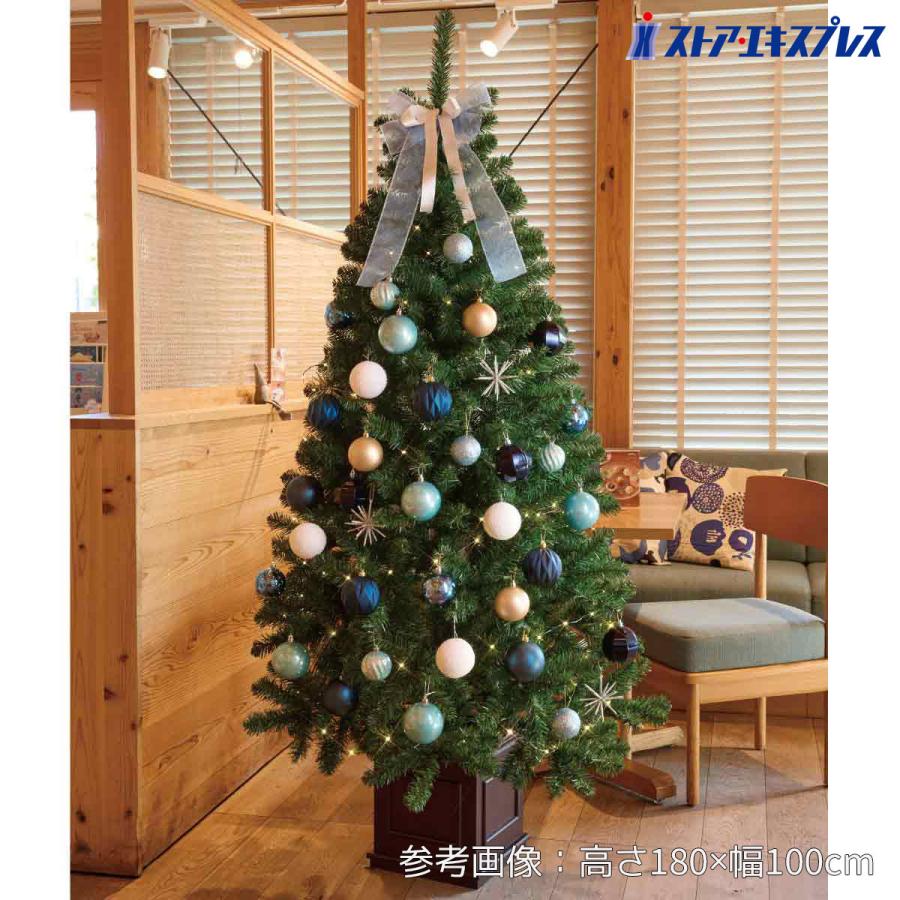 クリスマスツリー 150cm ledライト 北欧_ウッドポットクリスマスツリー