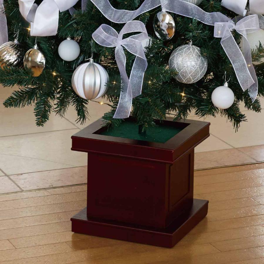 クリスマスツリー 210cm ledライト 北欧_ウッドポットクリスマスツリー