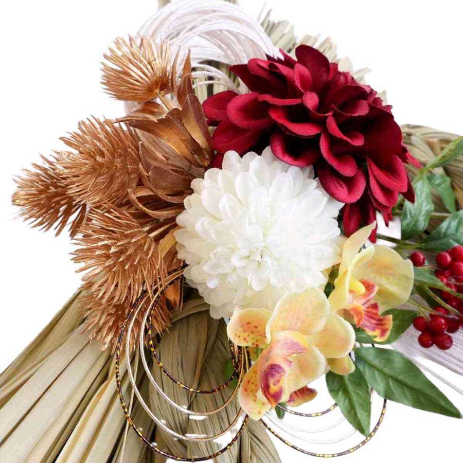 しめ縄 しめ飾り しめ縄リース しめなわ_しめ縄飾り 高さ50cm 1個_58