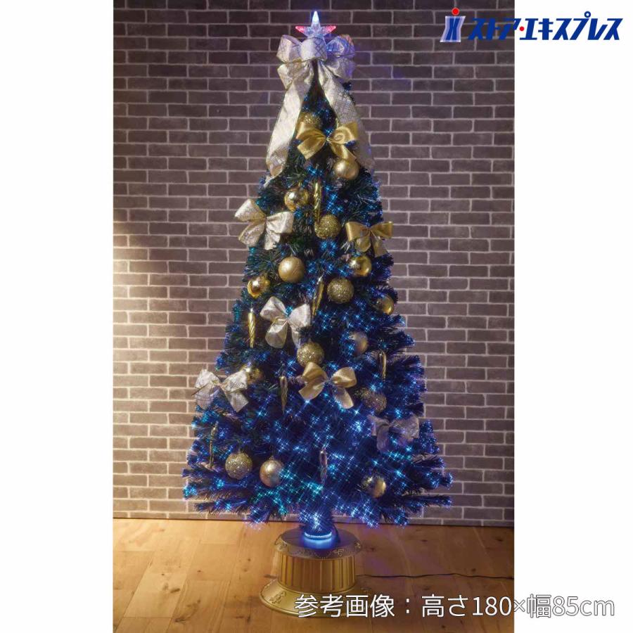 クリスマスツリー 150cm ledライト 北欧_デコレーションファイバー 