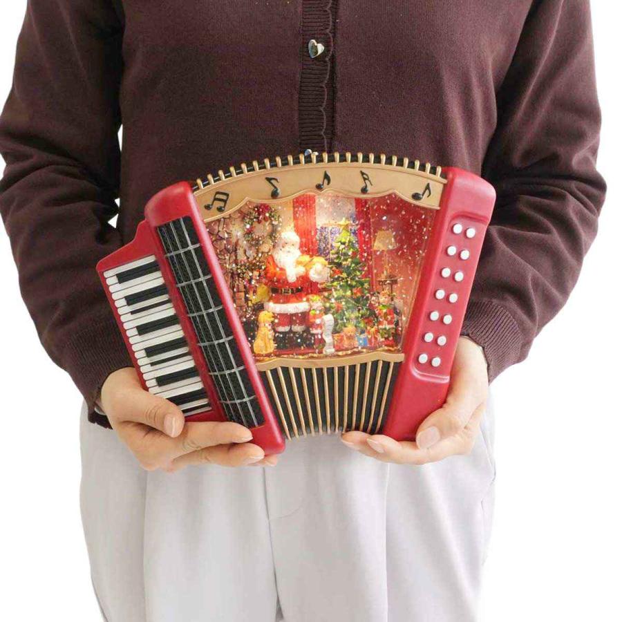 スノードーム 飾り 飾り付け 装飾_LEDスノーイングライト