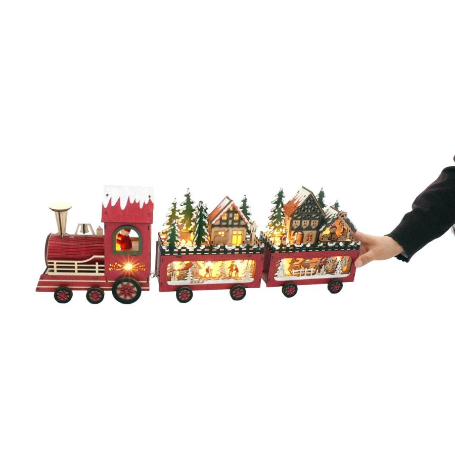 クリスマス 飾り 飾り付け 装飾_トレインライトスタンド 1個_58-97-8