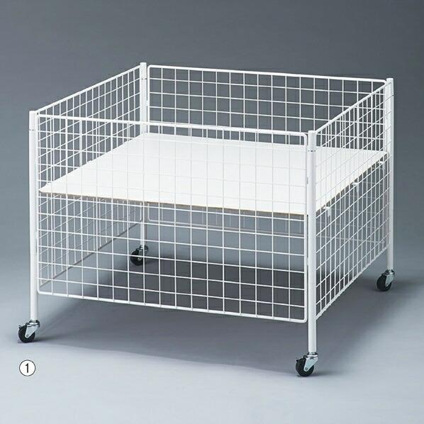 ストア・エキスプレス ワゴン バスケットワゴン 販売台 陳列台_ネット