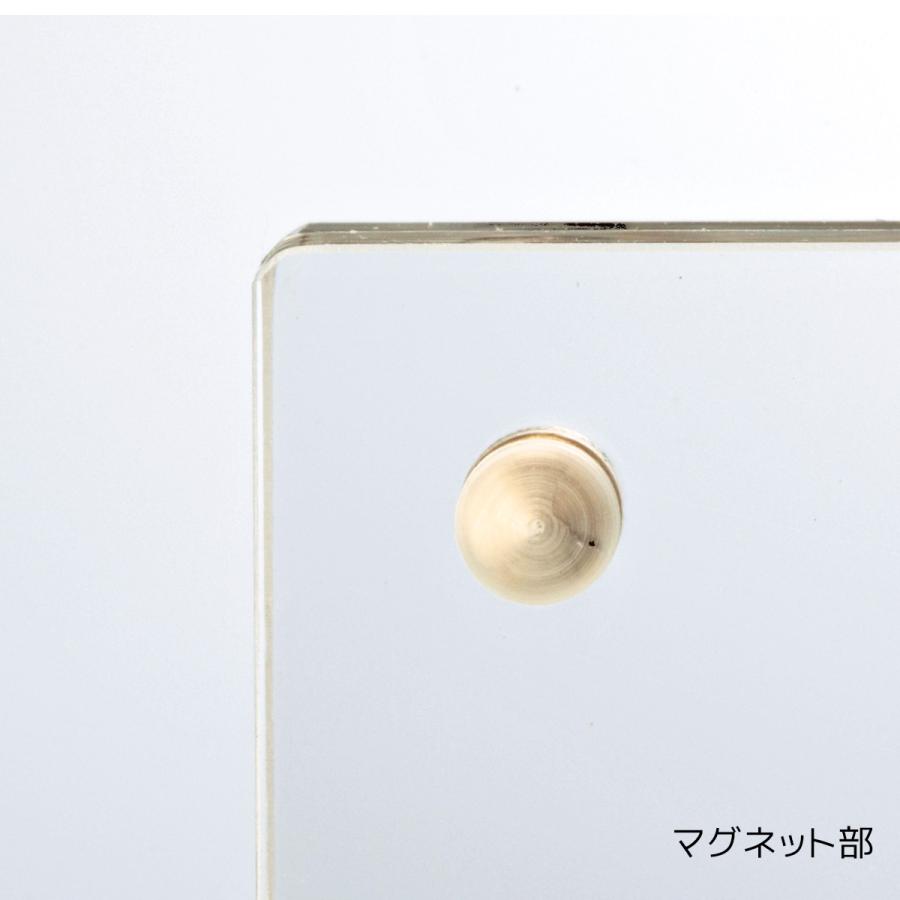 ストア・エキスプレス マグネットアクリルフレーム 正方形 1枚_61-208