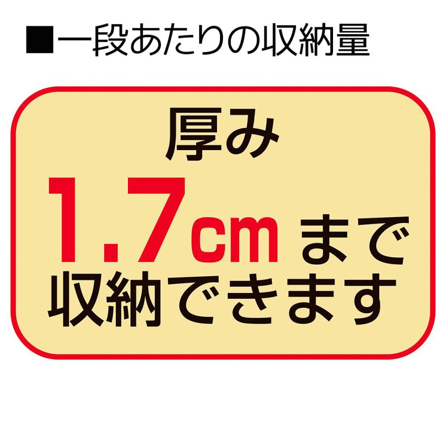 カタログスタンド パンフレットスタンド マガジンラック a4_カタログスタンド A4 10段 4列 1台_61-799-81-2_6908-274の画像