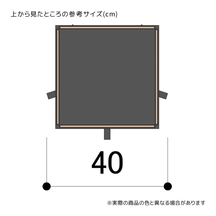 ストア・エキスプレス 回転 什器 陳列 有孔ボード_4面回転有孔パネル