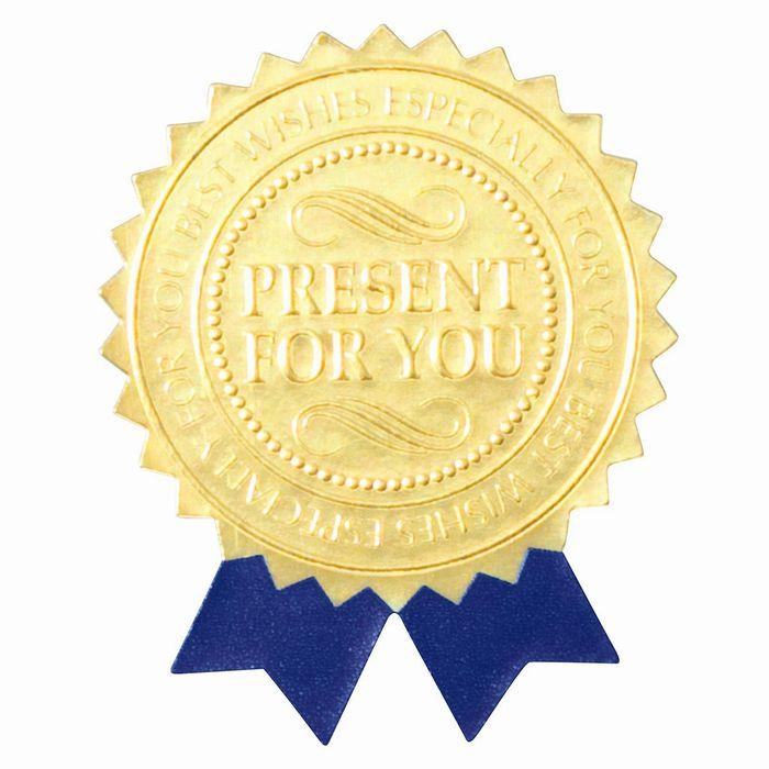 ストア・エキスプレス 【100枚入り】リボン型シールプレゼント