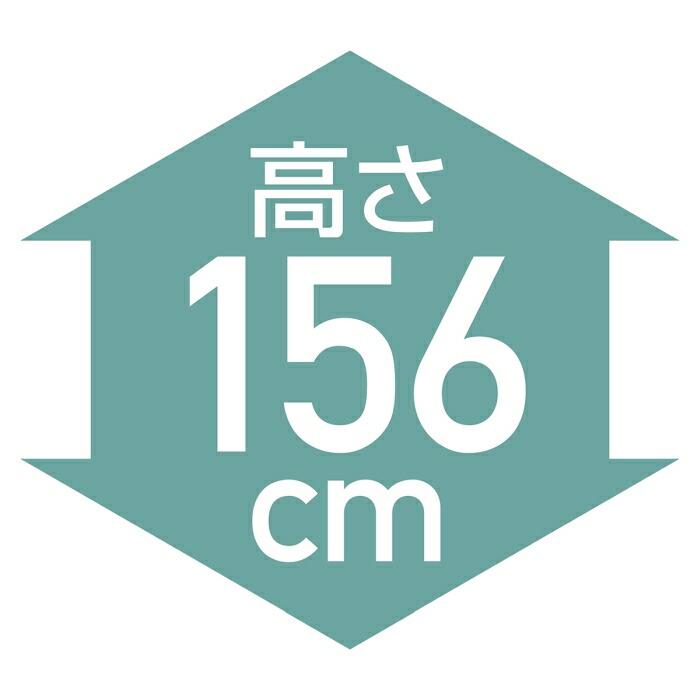 ローコストワイヤーラック キャスター付き H156cm 棚4段 幅90.7cm 1台_61-66-14-1_1536-2251の画像