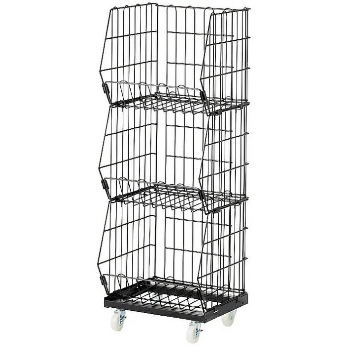 ストア・エキスプレス ワゴン バスケットワゴン 販売台 陳列台_