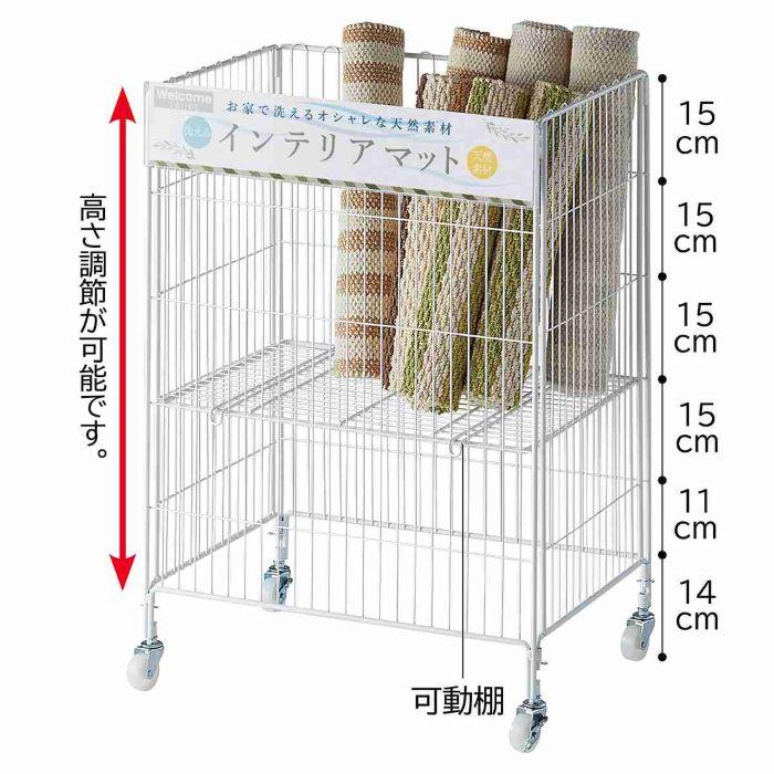 ストア・エキスプレス ワゴン バスケットワゴン 販売台 陳列台_
