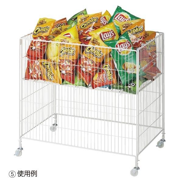 ストア・エキスプレス ワゴン バスケットワゴン 販売台 陳列台_