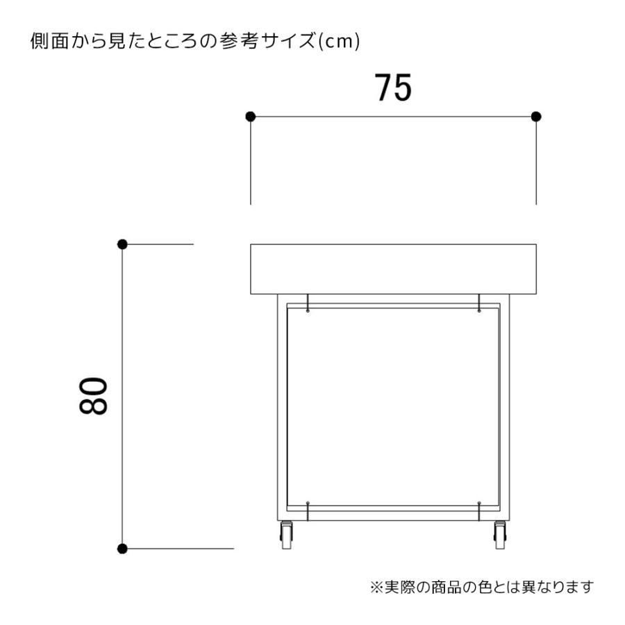 バスケットワゴン 販売台 陳列台_平台ワゴン 白 幅90cm 1台_61-753-36-1_2344-92 【イーゼル】