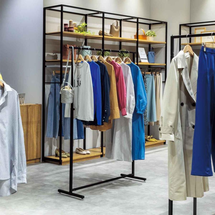 ストア・エキスプレス ハンガーラック 頑丈 洋服掛け パイプハンガー