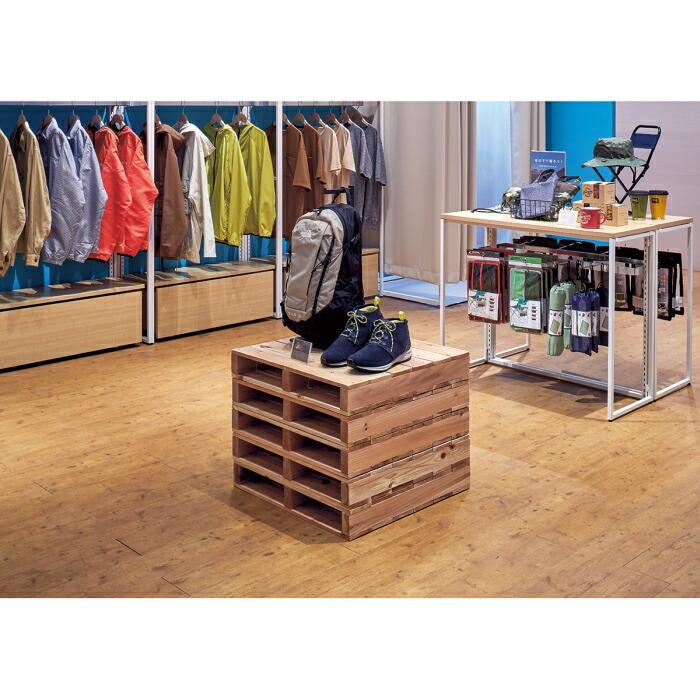 ストア・エキスプレス 木製パレット 45×45cm 1台_61-779-7-1_2227-495