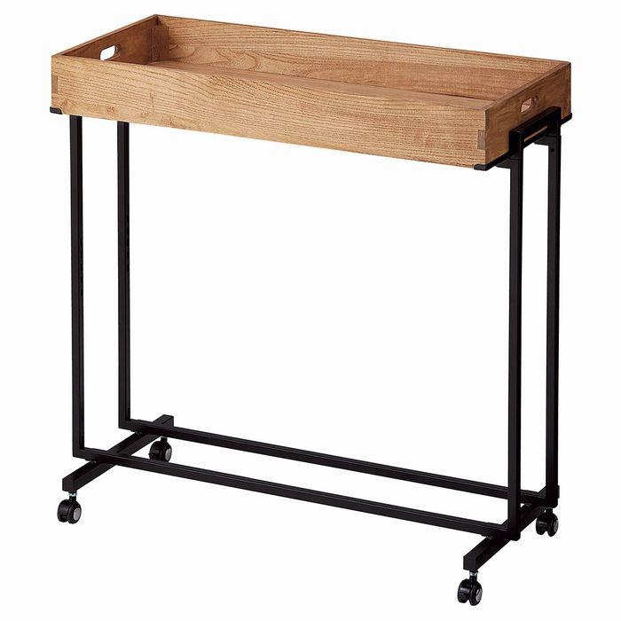 ストア・エキスプレス ワゴン バスケットワゴン 販売台 陳列台_木製