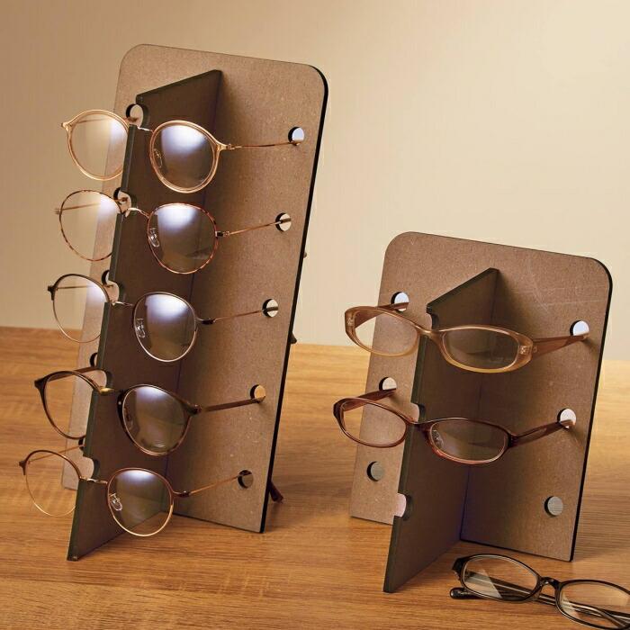 ストア・エキスプレス メガネ置き 眼鏡 ホルダー スタンド_木製組立式