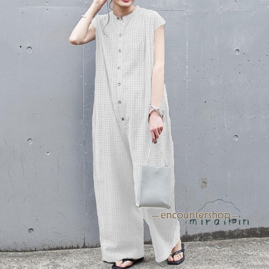 サロペット レディース 40代 30代 20代 オールインワン コーデ パンツ ボトムス 春 夏 綿 コットン 黒 着痩せ 通勤通学 20代30代40代50代 ゆったり カジュアル | ブランド登録なし | 03