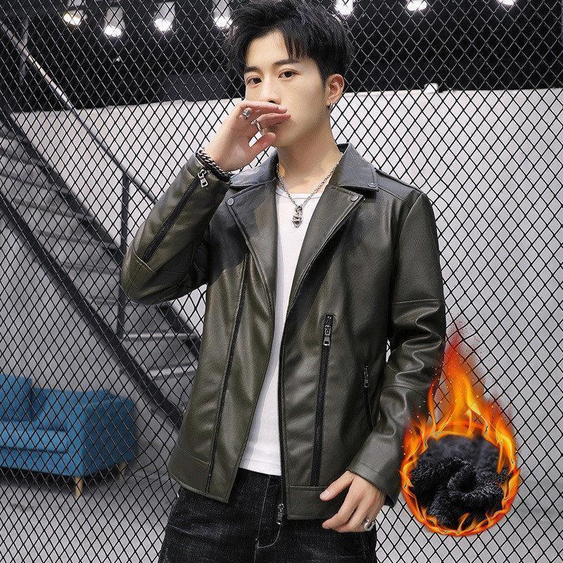 ライダースジャケット メンズ レザージャケット 裏ボア 裏起毛