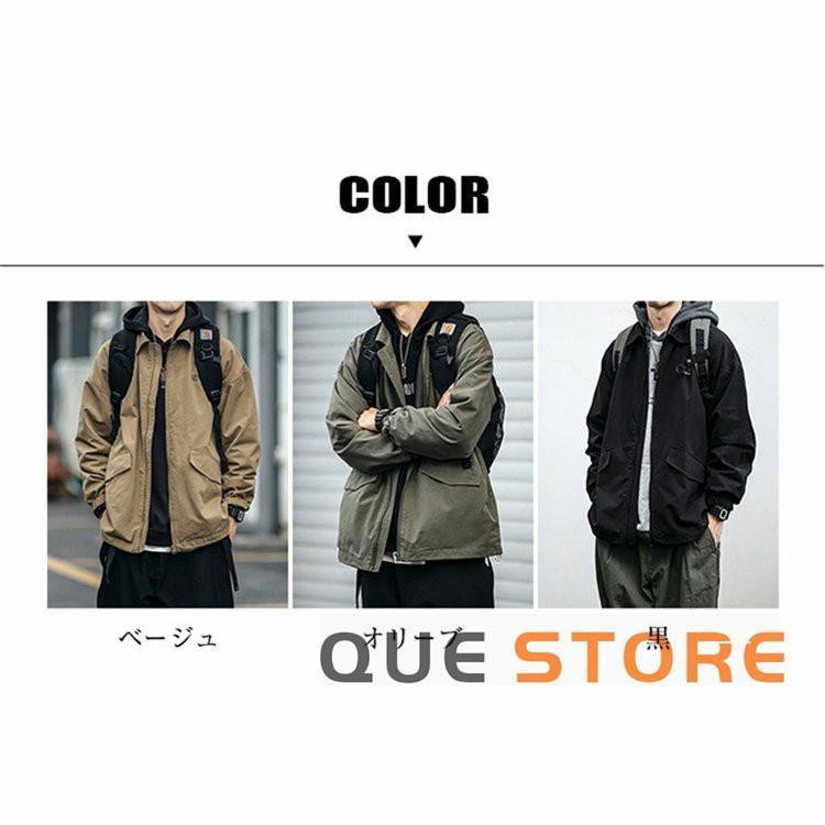 ジャケット メンズ ミリタリージャケット ブルゾン アウター カーゴ