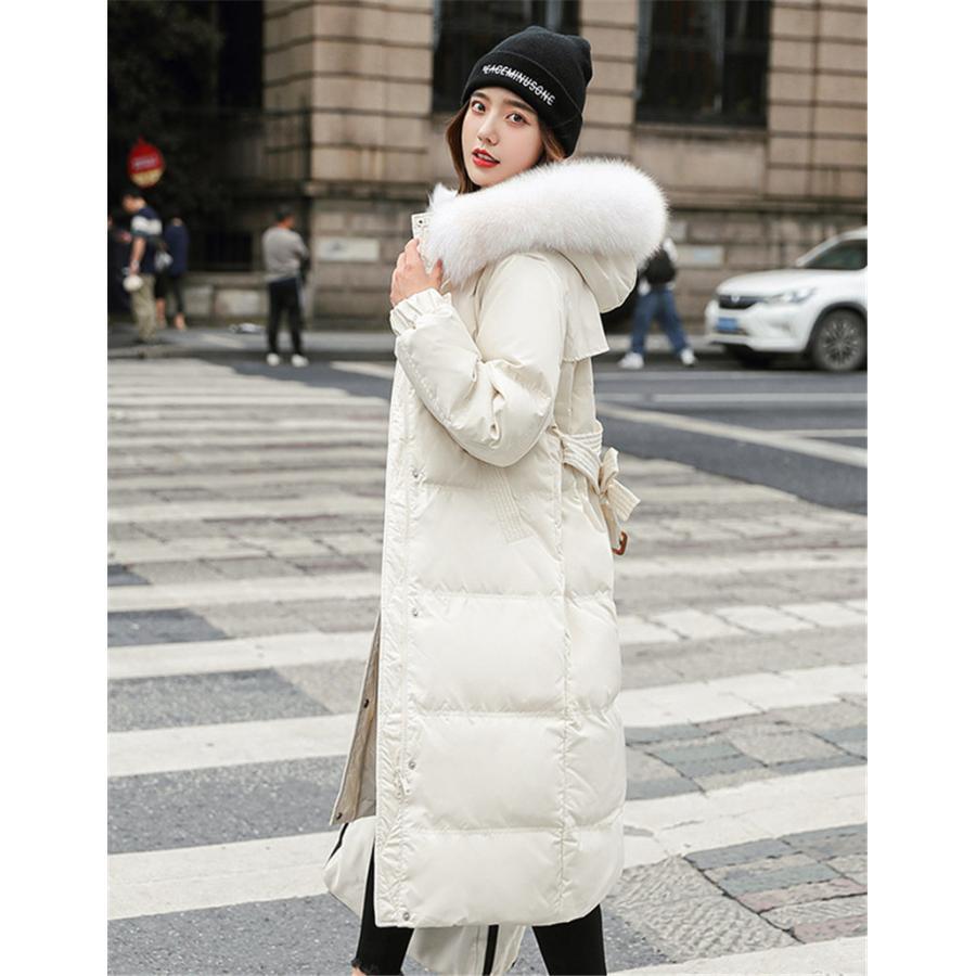 ダウンコート レディース フード付け 冬 ダウンジャケット